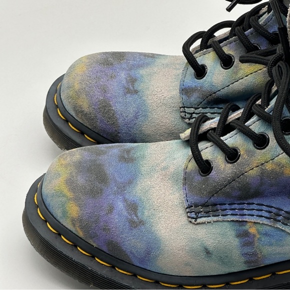 Dr. Martens 1460 Pascal Boot Unisex BLUE Tie Dye  Size 5 UK 7 Women  6 Men Boot - Picture 8 of 12